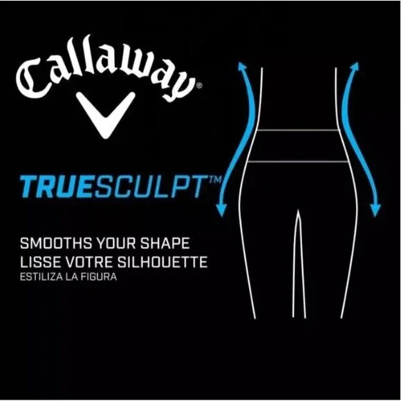 Callaway 16" Hummingbird Print Wrap Golf Skort Size: Medium NWT Women's GR - Picture 4 of 12